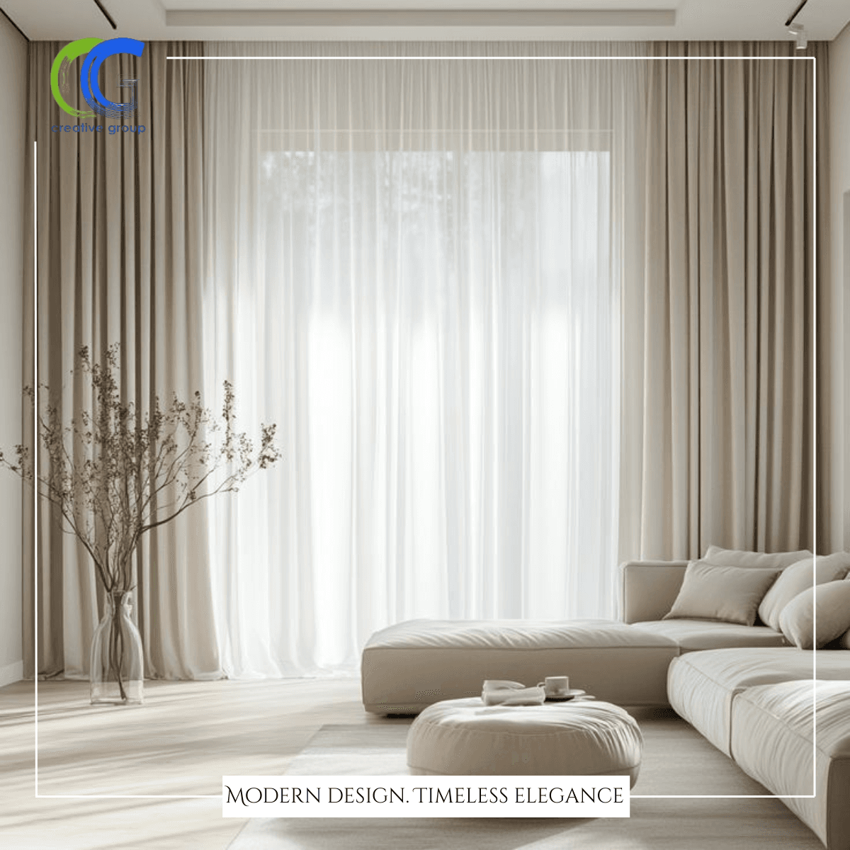 تصنيع وتصميم ستائر - كرييتيف جروب مصر